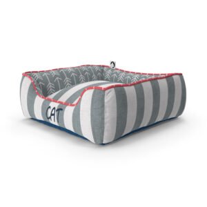 Striped Cat Bed